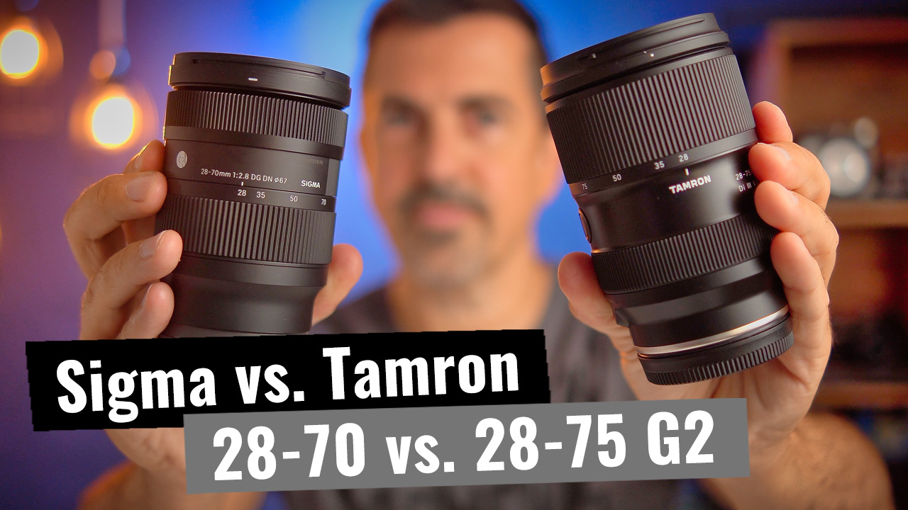 TEST Tamron 2875mm F2.8 G2 vs. Sigma 2870mm F2.8 DG DN Stephan
